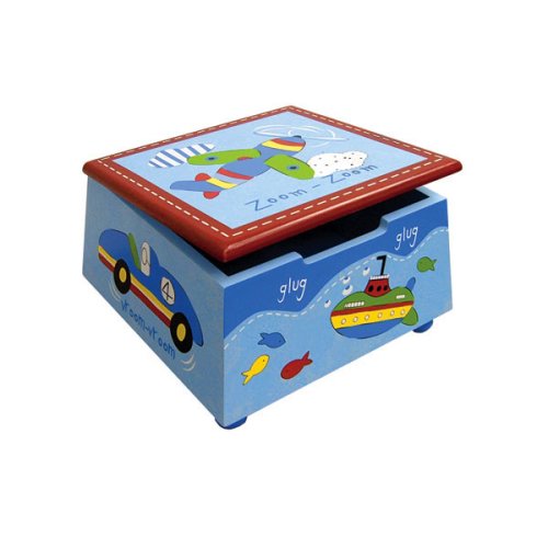 Childrens Toyshop  Toys : LC Creations Go Man Go Storage Stepstool
