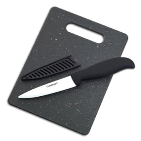 Cuisinart 3-Piece Ceramic 4-Inch Parer with Sheath and Board