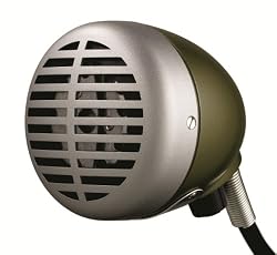 Shure Green Bullet 520DX Dynamic Harmonica Microphone