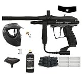 Paintball 365 Kingman Spyder 07 Black Xtra Marker Gun Blk Super Set