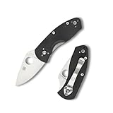 Spyderco Ambitious Black G-10 PlainEdge Knife