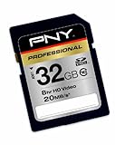 PNY 32 GB SDHC Flash Memory Card P-SDH32G10-EFS2