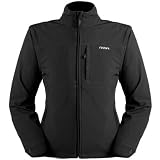 Mobile Warming Classic Softshell Women's Winter Sport Racing Snowmobile Jacket - Black / 1W (Plus 14-16)