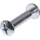 The Hillman Group 44750 1-Inch Posts with Steel Screw, 20-Pack