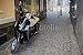 Wallmonkeys Peel and Stick Wall Decals - Vespa in Einer Engen Gasse - Removable Graphic