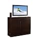 Import Advantage Moderna Espresso TV console with lift