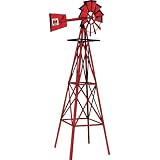 Decorative International Harvester Windmill - 8Ft.H