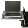 DJ / Mi Slant Rack System - Pair of Side Wings with 1U Drawer For M-Series Racks