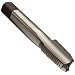 Dormer E550 High-Speed Steel Pipe Tap, BSPT, Uncoated (Bright) Finish, Round Shank With Square End, Modified Bottoming Chamfer