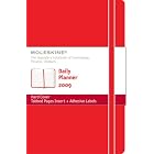 Moleskine Daily Planner 12 Months Hard Red Cover Large by Moleskine