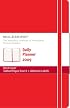Moleskine Daily Planner 12 Months Hard Red Cover Large