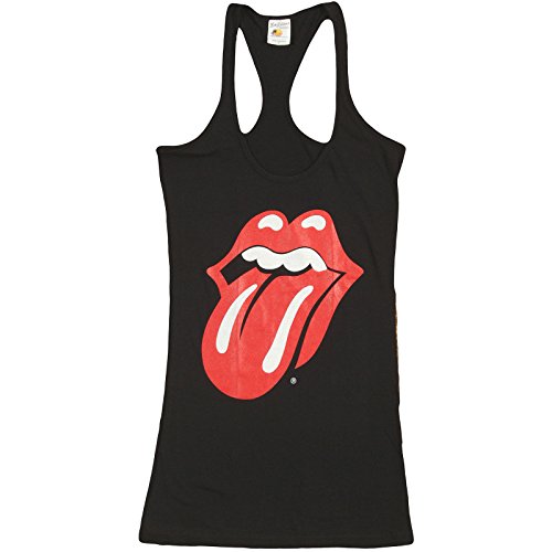 Rolling Stones Women's Tongue Womens Tank Black