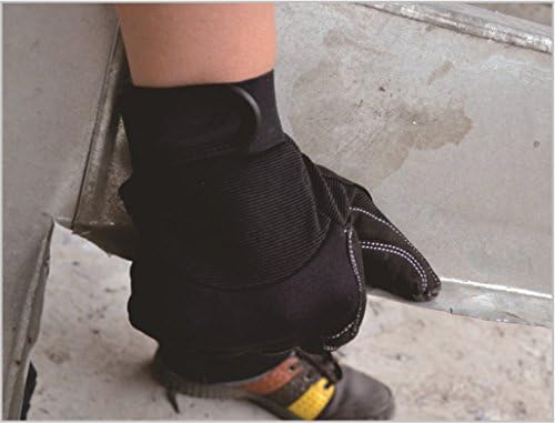 New Stihl Chainsaw Mechanics Style Work Gloves Size L Color Black and Gray