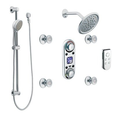 Moen Premium TS295BN Digital vertical spa, Brushed nickel