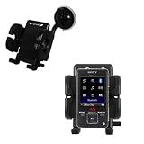 Sony Walkman NWZ-A828 Flexible Car Windshield Holder - Gomadic Brand