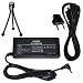 HQRP AC Adapter for Canon PowerShot S3 IS / S3IS , PowerShot S5 IS / S5IS Digital Camera - with Power Cord (incl. USA & Euro Plug) + Mini Tripod