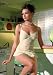  : 2PC Mesh Chemise Sexy Lingerie Intimate Apparel with Scalloped Lace Trim Ruffle Hem and G-String