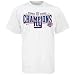 Search : New York Giants White Super Bowl XLII Champions Determination Locker Room T-shirt
