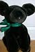 9 Plush Black Dog, Bailey Doll Toy
