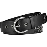 Fossil Floral Flat Studs Belt