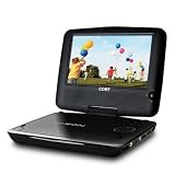Coby TFDVD7379 7-Inch Portable DVD/CD/MP3 Player with DivX Playback (Black)