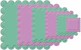 Wizard Nestabilities Die Set: Classic Scallop Square Large (6 Dies)