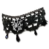 Aracnathea Lace Choker - Alchemy Gothic Pendant Necklace
