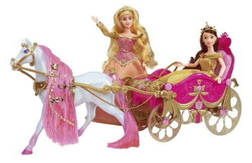 Childrens Toyshop  Spielwaren : Simba 576 3362 - DISNEY Goldglanz Kutsche