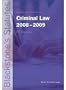 Blackstone's Statutes on Criminal Law 2008-2009 (Blackstone's Statute Book Series)