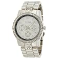 XOXO Women's XO5203 Rhinestone Accent Silver-tone Bracelet Watch