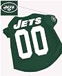 Officially Licensed by the NFL - New York Jets Dog Football Jersey - X-Large (XL)