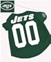 Officially Licensed by the NFL - New York Jets Dog Football Jersey - Medium