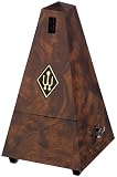 Wittner Traditional Metronome Plastic with Bell, Burr Walnut