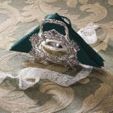 Antique Silver Napkin Holder - napkin holder