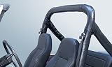 Rugged Ridge 13610.15 Denim Black Roll Bar Cover Kit