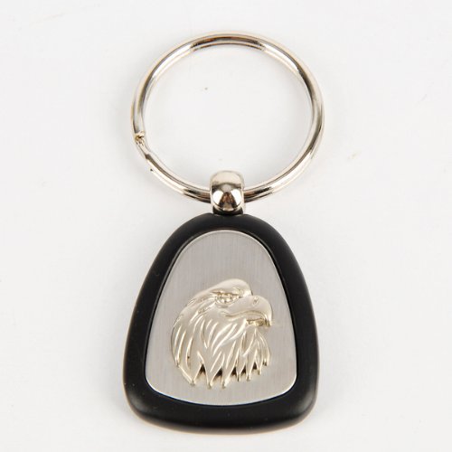 Eagle Head Key Chain Keyring Keychain Silver
