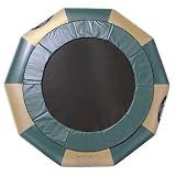Rave Aqua Jump Trampoline - 15-Foot - Northwoods Edition - Free Ground Shipping! - 15-Foot-Green/Tan