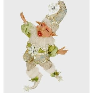 Mark Roberts Limited Edition Snow Ball Elf Christmas Ornament
