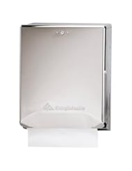 BISS: Georgia-Pacific 56620 Chrome Combination C-Fold/ Multifold Paper Towel Dispenser, 11.25" Width x 4.438" Depth - Georgia-Pacific
