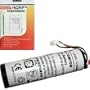 HQRP Battery for TomTom Go 300, 400, 500, 600, 710, 900, Garmin StreetPilot i3 i5 GPS + Screen Protector