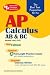 Books : AP Calculus AB/BC (REA)- The Best Test Prep for: Best Test Prep for