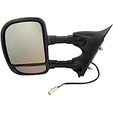 Aftermarket Auto Parts Pickup Truck Power Towing Dual Arm Rear View Mirror Left Driver