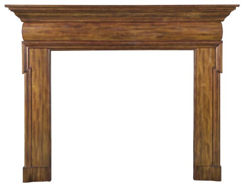 41ibkXDc wL Best Deal on Pearl Mantels Hermitage Fireplace Mantel, Antique Birch Finish with 56 inch Interior Opening   Check price at Antique Fireplace Mantle