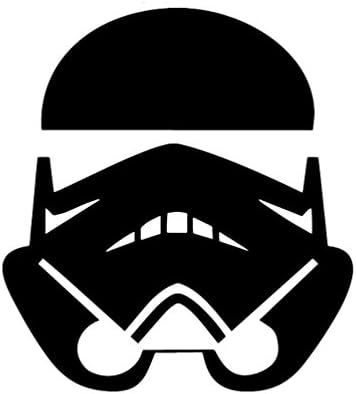 STORMTROOPER - Star Wars - Car, Truck, Notebook, Vinyl Decal Sticker #D10052 | Vinyl Color: Black