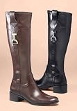  : Leather-Like Riding Boots