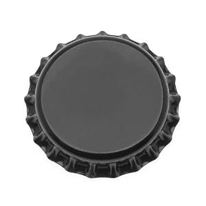 New-Black-Crown-Bottle-Caps-For-Crafts-Scrapbooking-Jewelry-50-Pieces-