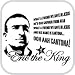 T-Shirt Eric Cantona ::: Colours: skyblue, sand, white and deepred ::: Sizes: S-XL (football)