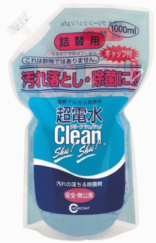ケミコート 超電水クリーンシュシュ詰め替え用 １L