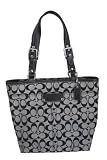 Women's Hamptons Signature Lunch SV/Black White/Black Jacquard Tote: SV/Black White/Black Tote