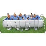 Intex Ultra Frame 18-Foot-by-52-Inch Round Pool Set